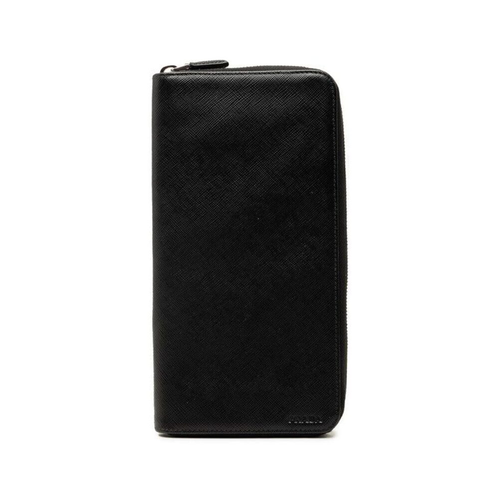 Prada Round Zip Long Wallet